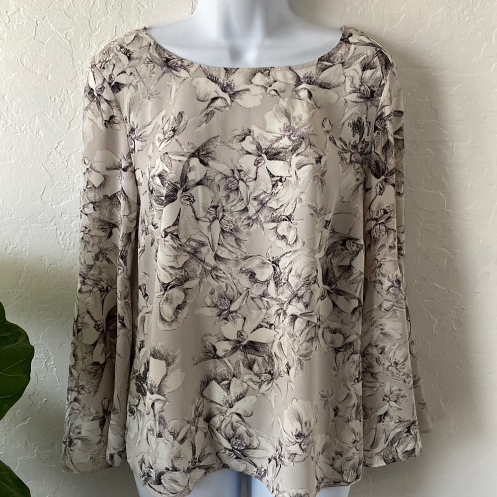 Rose + Olive flowy blouse